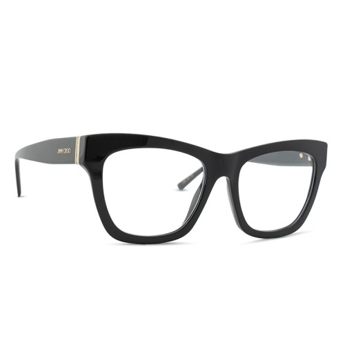 Jimmy Choo JC351 - 807 - 53 Cadres optiques Noir Angulaire