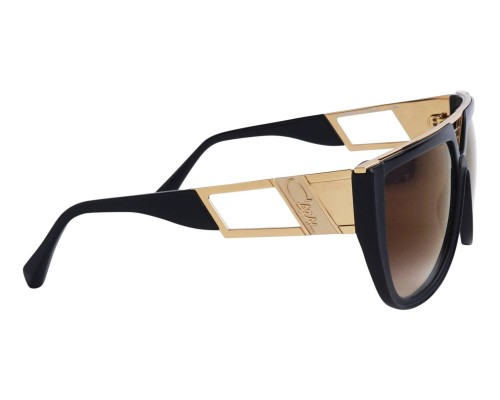 Cazal 8511 - 001 - 59 Lunettes de soleil Noir, Or Pilote (Aviateur)