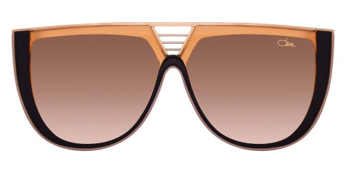 Cazal 8511 - 003 - 59 Lunettes de soleil Or, Noir Pilote (Aviateur)