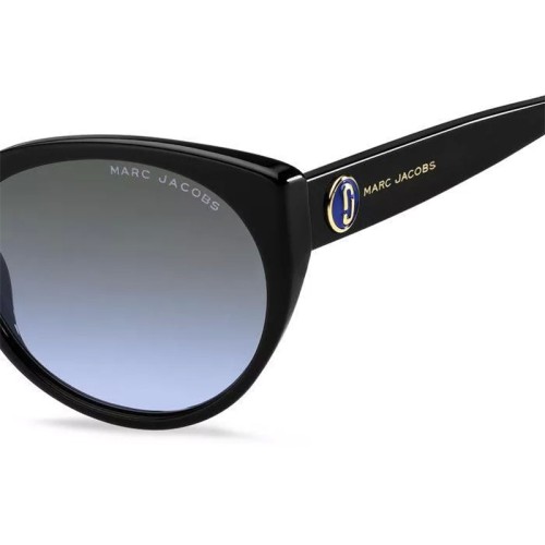 Marc Jacobs 376/S - 807GB - 57 Lunettes de soleil Noir Rond