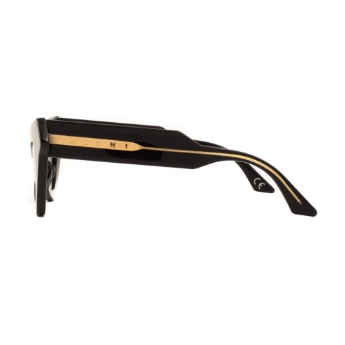 Marni TQQ Fairy Pools - 50 Lunettes de soleil Noir Œil de chat