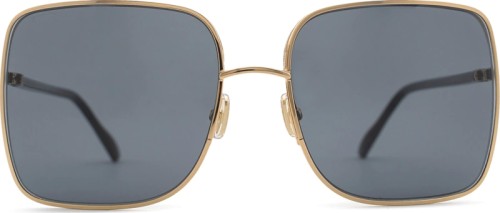 Jimmy Choo ALIANA/S - RHLIR - 59 Lunettes de soleil Or, Noir Angulaire