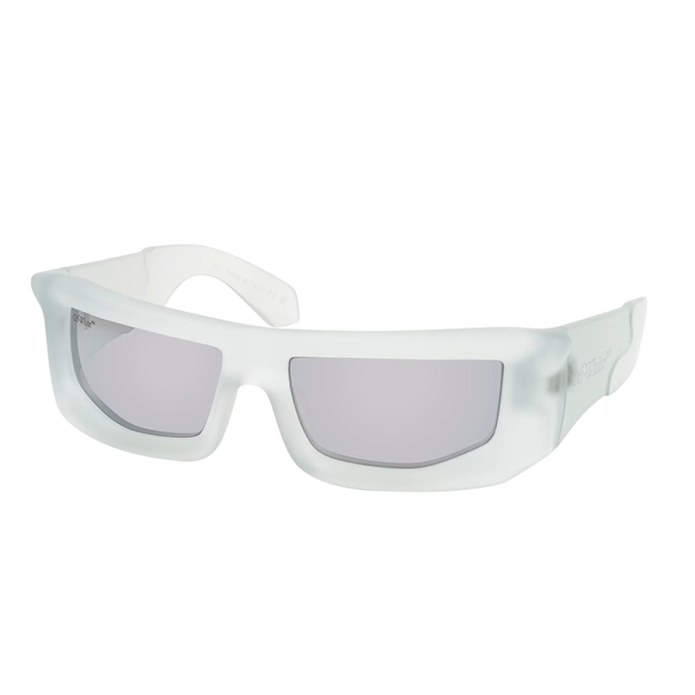 Off-White OERI074 VOLCANITE - 0072 - 58 Lunettes de soleil Blanc Angulaire