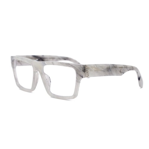 Off-White OERJ046 - 0800 - 56 Cadres optiques Blanc, Gris, À motifs Carré