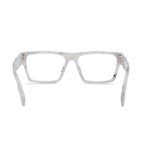 Off-White OERJ046 - 0800 - 56 Cadres optiques Blanc, Gris, À motifs Carré