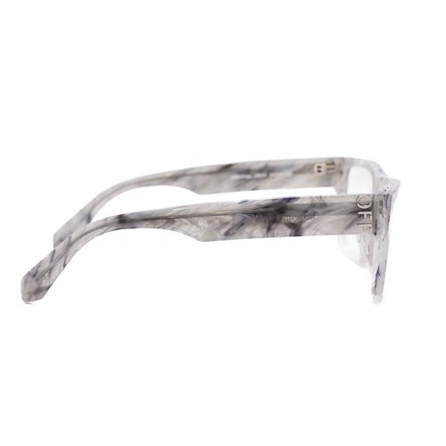 Off-White OERJ046 - 0800 - 56 Cadres optiques Blanc, Gris, À motifs Carré