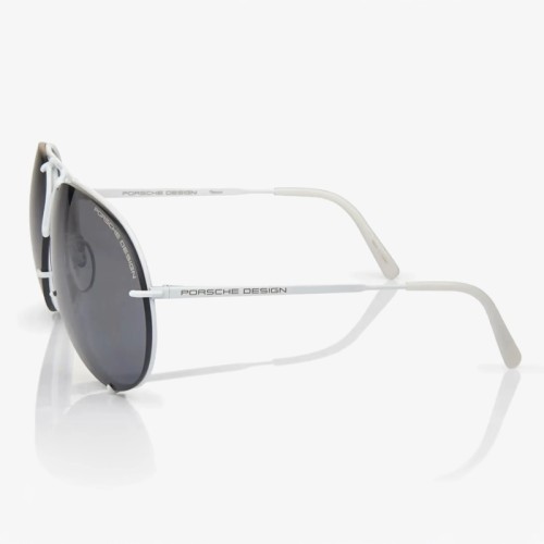 Porsche Design P8478 - P - 60 Lunettes de soleil Blanc Pilote (Aviateur)