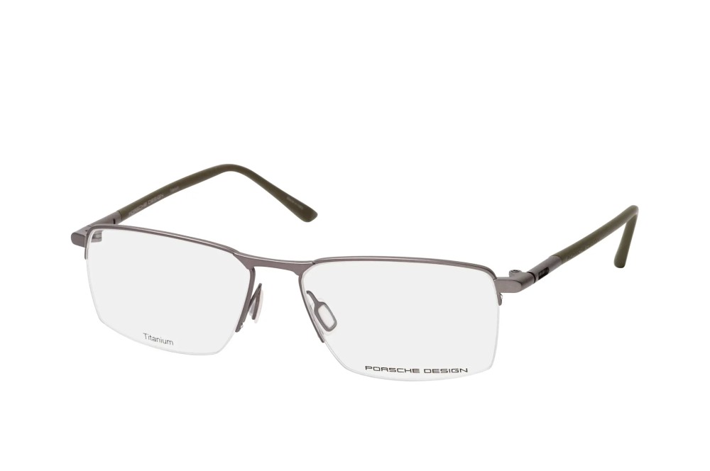 Porsche Design P8765 TITANIUM - C - 55 Cadres optiques Gris Angulaire
