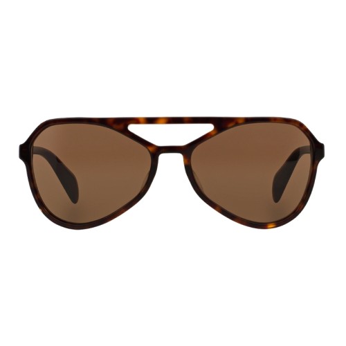PRADA PR 22RS - 2AU8C1 - 58 Lunettes de soleil Havane Pilote (Aviateur)