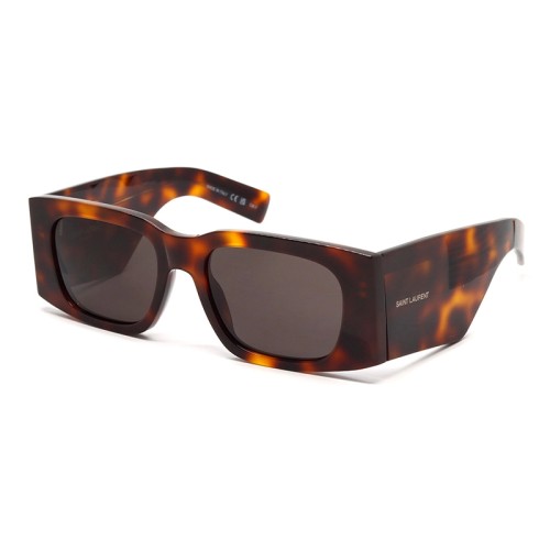 Saint Laurent SL654 - 003 - 52 Lunettes de soleil Havane Angulaire
