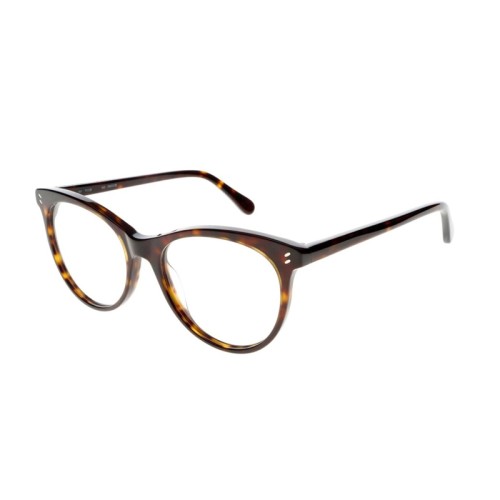 Stella McCartney SC0004O - 004 - 52 Cadres optiques Havane Coussin arrondi