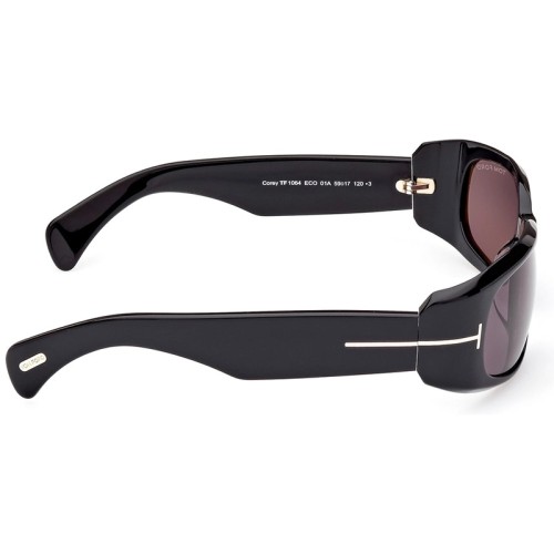 Tom Ford FT1064 ECO COREY - 01A - 59 Lunettes de soleil Noir Angulaire