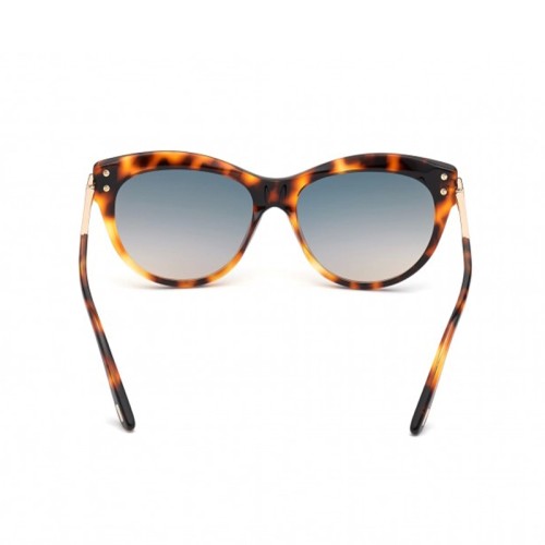 Tom Ford FT0821 KIRA - 55P - 56 Lunettes de soleil Havane Œil de chat