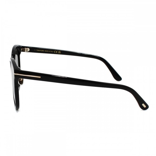 Tom Ford FT1133-K ECO - 01A - 55 Lunettes de soleil Noir Arrondi