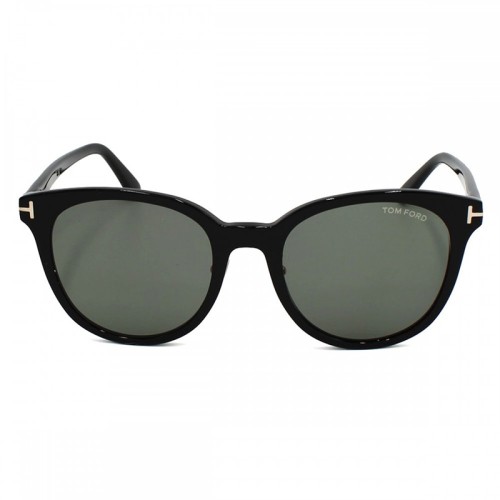 Tom Ford FT1133-K ECO - 01A - 55 Lunettes de soleil Noir Arrondi
