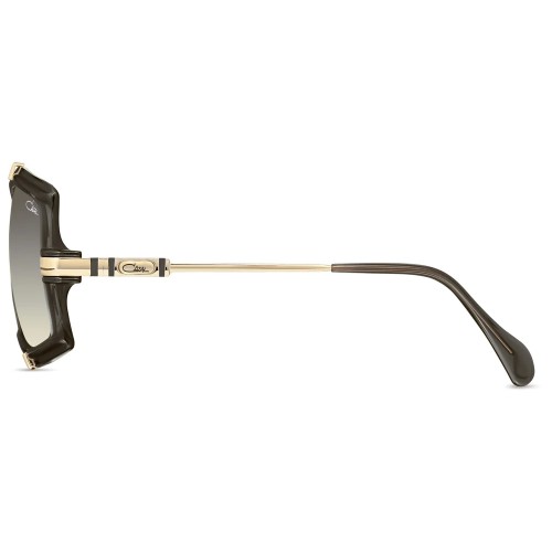 Cazal 863 - 001 - 60 Lunettes de soleil Noir, Or Angulaire