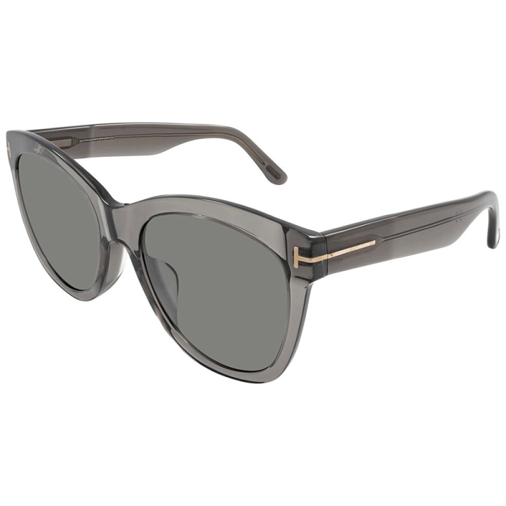 Tom Ford FT0870-F WALLACE - 20D - 57 Lunettes de soleil Gris Œil de chat