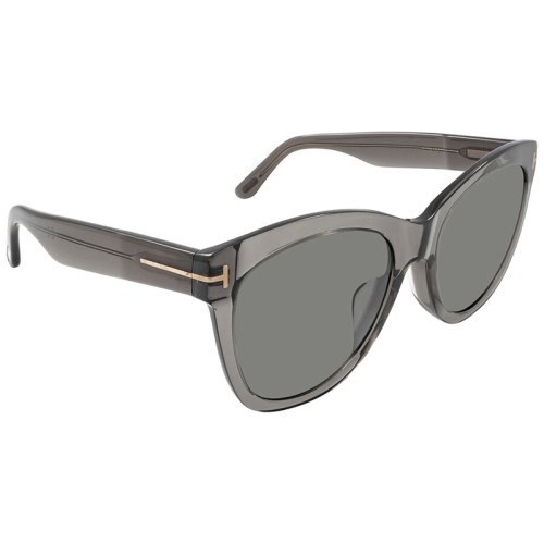 Tom Ford FT0870-F WALLACE - 20D - 57 Lunettes de soleil Gris Œil de chat