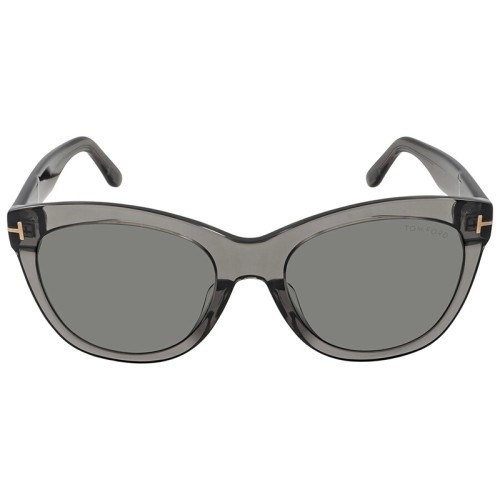 Tom Ford FT0870-F WALLACE - 20D - 57 Lunettes de soleil Gris Œil de chat