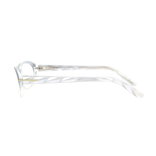 Tom Ford TF5074 - U59 - 52 Cadres optiques Blanc, Argent, À motifs Ovale