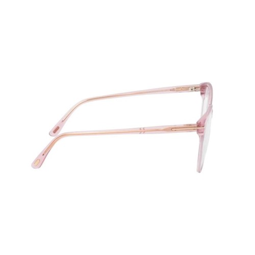 Tom Ford TF5671-B - 072 - 56 - AVEC DES VERRES À FILTRE ANTI LUMIÈRE BLEU-VIOLET Cadres optiques Pink Pillow (Rounded)
