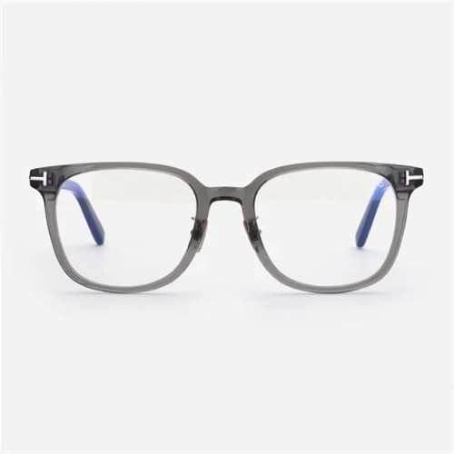 Tom Ford TF5998-K-B - 020 - 51 - AVEC DES VERRES À FILTRE ANTI LUMIÈRE BLEU-VIOLET Cadres optiques Gris Coussin arrondi