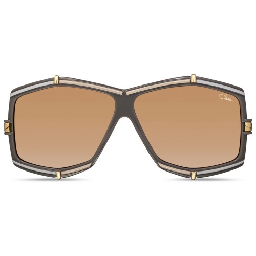 Cazal 863 - 002 - 60 Lunettes de soleil Gris, Blanc Angulaire