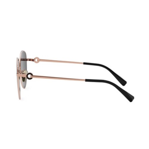 Bvlgari BV40036U - 28A - 56 Lunettes de soleil Noir, Or rose Coussin arrondi
