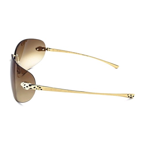 Cartier CT0266S - 004 - 61 Lunettes de soleil Gold Square