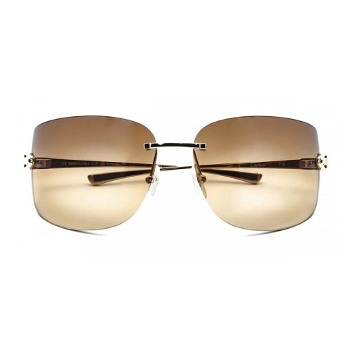 Cartier CT0266S - 004 - 61 Lunettes de soleil Gold Square