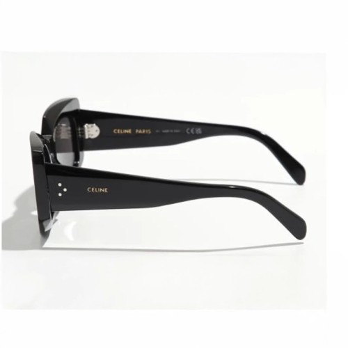 Celine CL40277F - 01A - 54 Lunettes de soleil Noir Œil de chat