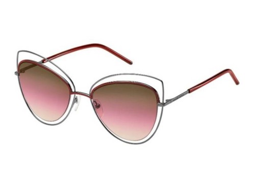 Marc Jacobs 8/S - TWZBE - 56 Lunettes de soleil Silver Cat Eye