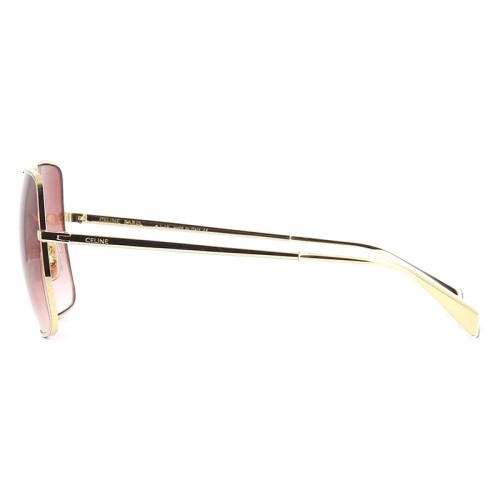 Celine CL40078U - 30T - 60 Lunettes de soleil Or Angulaire