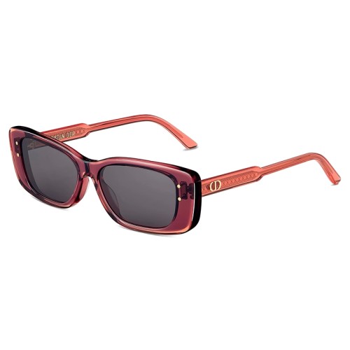 Dior DIORHIGHLIGHT S2I - 35A0 A - 53 Lunettes de soleil Violet, Orange Angulaire