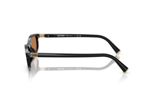 MIU MIU MU A06S - 16K10I - 54 Lunettes de soleil Noir Ovale