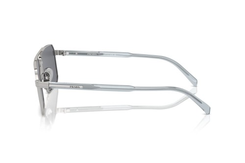 PRADA PR A57S - 1BC175 - 61 Lunettes de soleil Silver Pilot (Aviator)