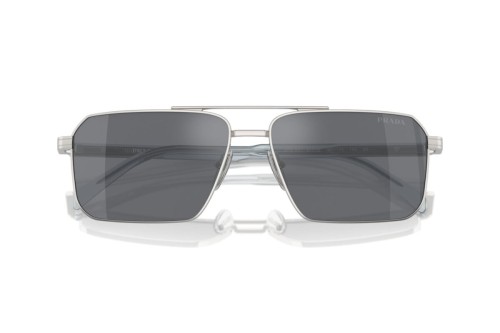 PRADA PR A57S - 1BC175 - 61 Lunettes de soleil Silver Pilot (Aviator)