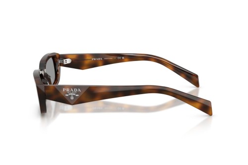 PRADA PR B06S - 20D50Q - 53 Lunettes de soleil Havane foncé Angulaire