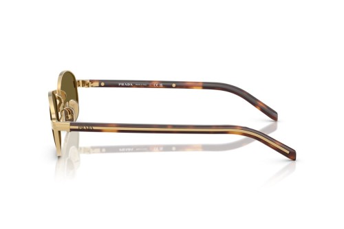 PRADA PR B53S - 5AK09Z - 52 Lunettes de soleil Gold Oval