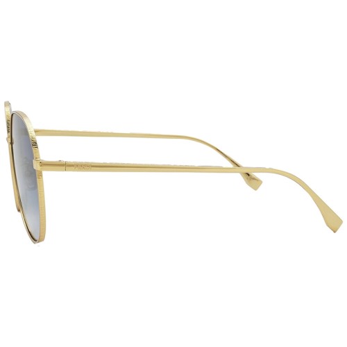 Fendi FE40069U - 30W - 59 Lunettes de soleil Or Rond