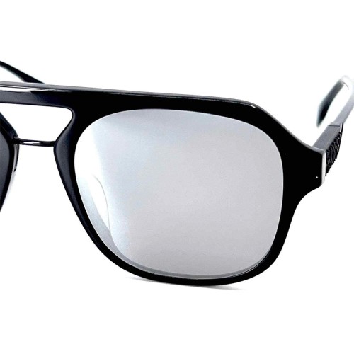Fendi FE40026U - 01C - 55 Lunettes de soleil Noir Pilote (Aviateur)