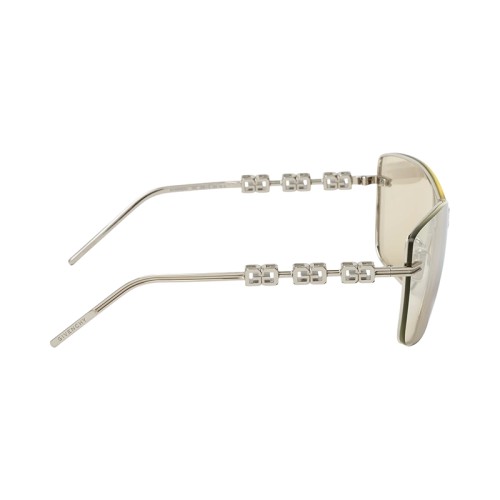 Givenchy GV40052U - 16C - 138 Lunettes de soleil Argent Bouclier