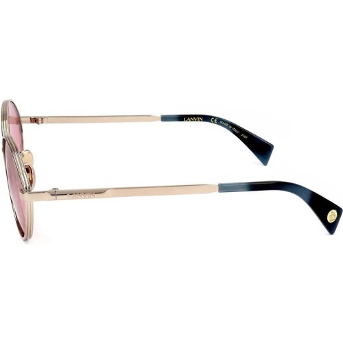 Lanvin LNV116S - 724 - 57 Lunettes de soleil Or rose Ovale