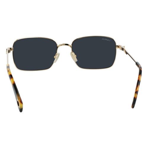 Lanvin LNV104S - 710 - 56 Lunettes de soleil Or, Havane Angulaire