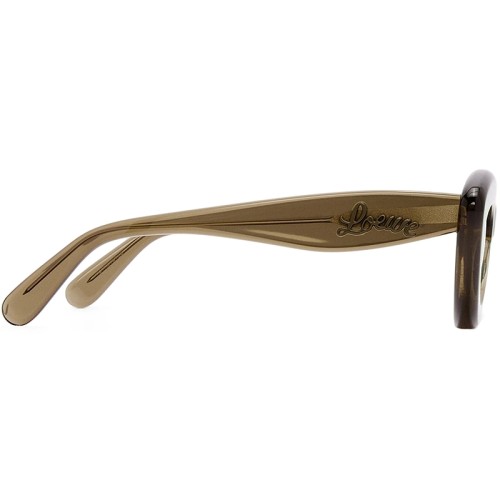 Loewe LW40096I - 96E - 54 Lunettes de soleil Marron Œil de chat