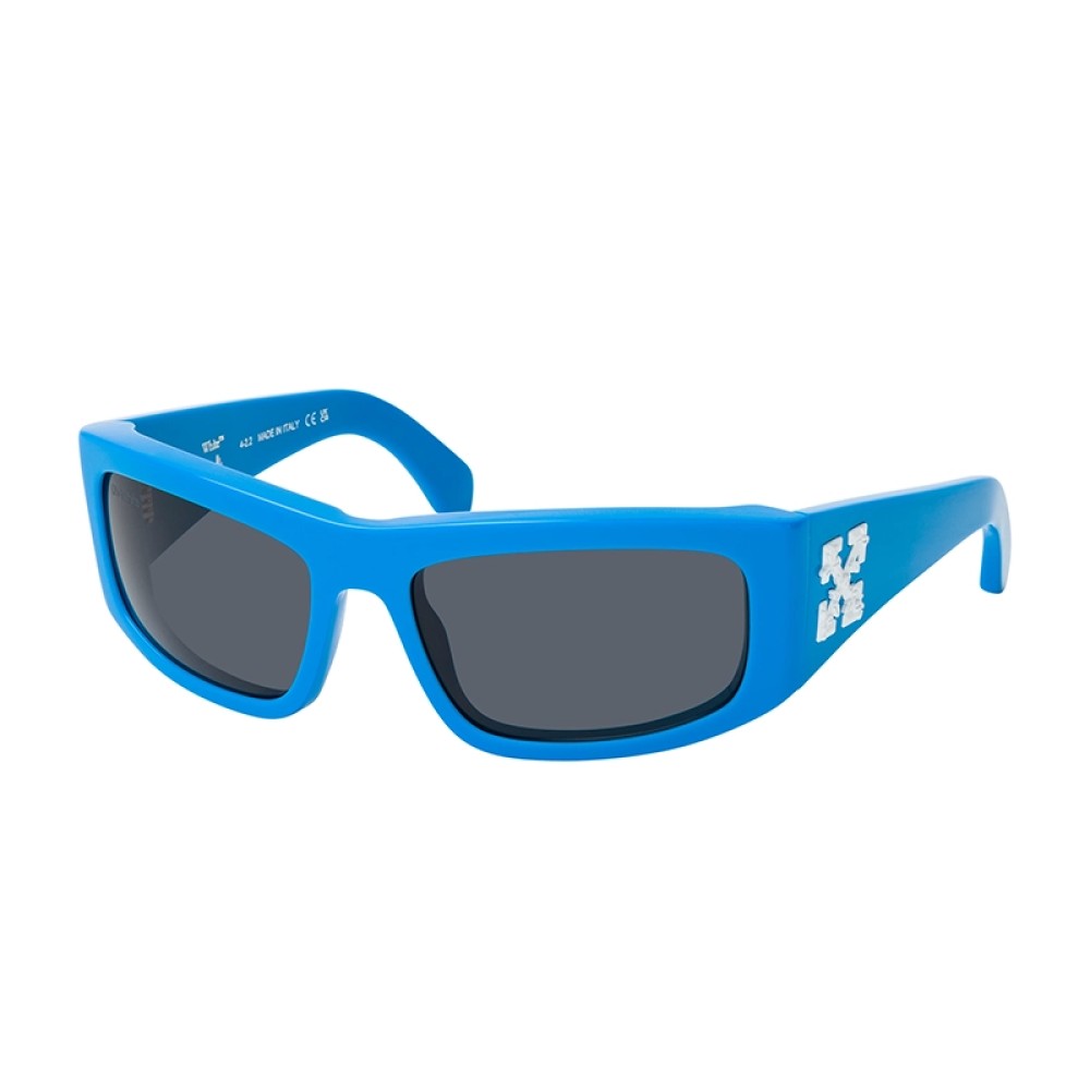Off-White OERI044 JOSEPH - 4507 - 61 Lunettes de soleil Bleu Angulaire