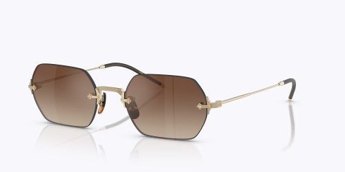 OLIVER PEOPLES - Lunettes de soleil - OV1353ST TK-13 TITANIUM (HANMADE IN JAPAN) - 5035Q1 - 52