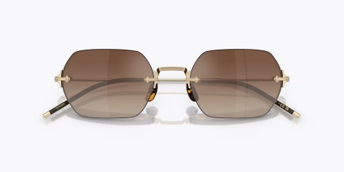 OLIVER PEOPLES OV1353ST TK-13 TITANIUM (HANMADE IN JAPAN) - 5035Q1 - 52 Lunettes de soleil Or Angulaire