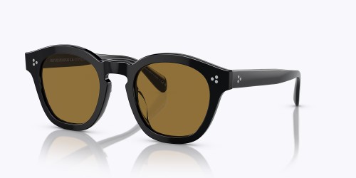 OLIVER PEOPLES OV5382SU BOUDREAU L.A (HANMADE IN JAPAN) - 100573 - 48 Lunettes de soleil Noir Rond