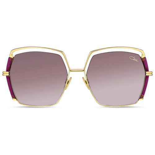 Cazal 9502 - 004 - 58 Lunettes de soleil Or, Violet Angulaire